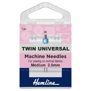 2.0mm TWIN NEEDLE